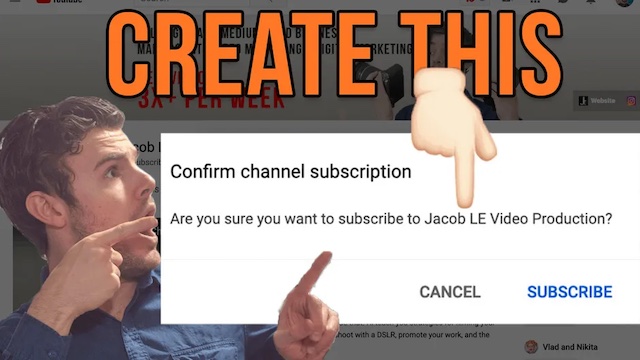 It is easy and simple to create your link subscribe youtube on your channel