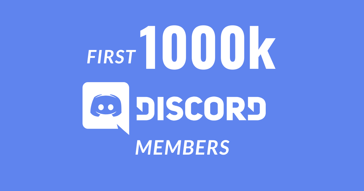 How to earn first 1000k Discord members for server | Ultimate guide for beginner