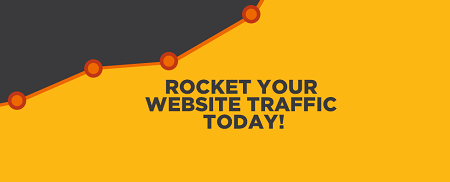 Increase website traffic graph